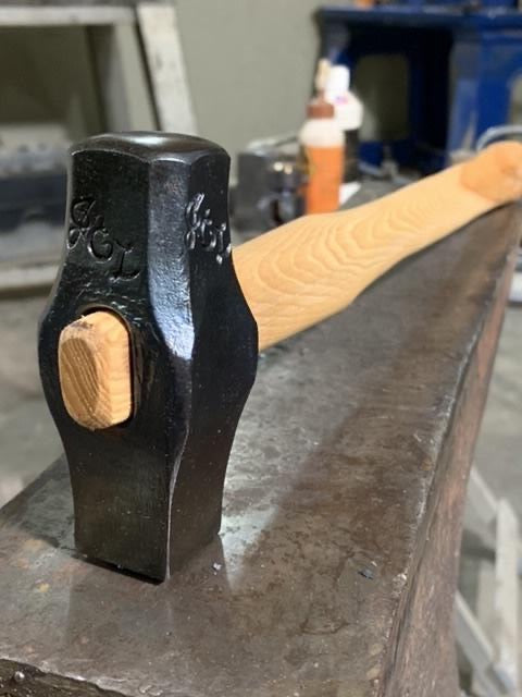 Offset Rounding Hammer – Lambert Blacksmithing