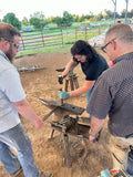 Intro to blacksmithing: bottle opener class